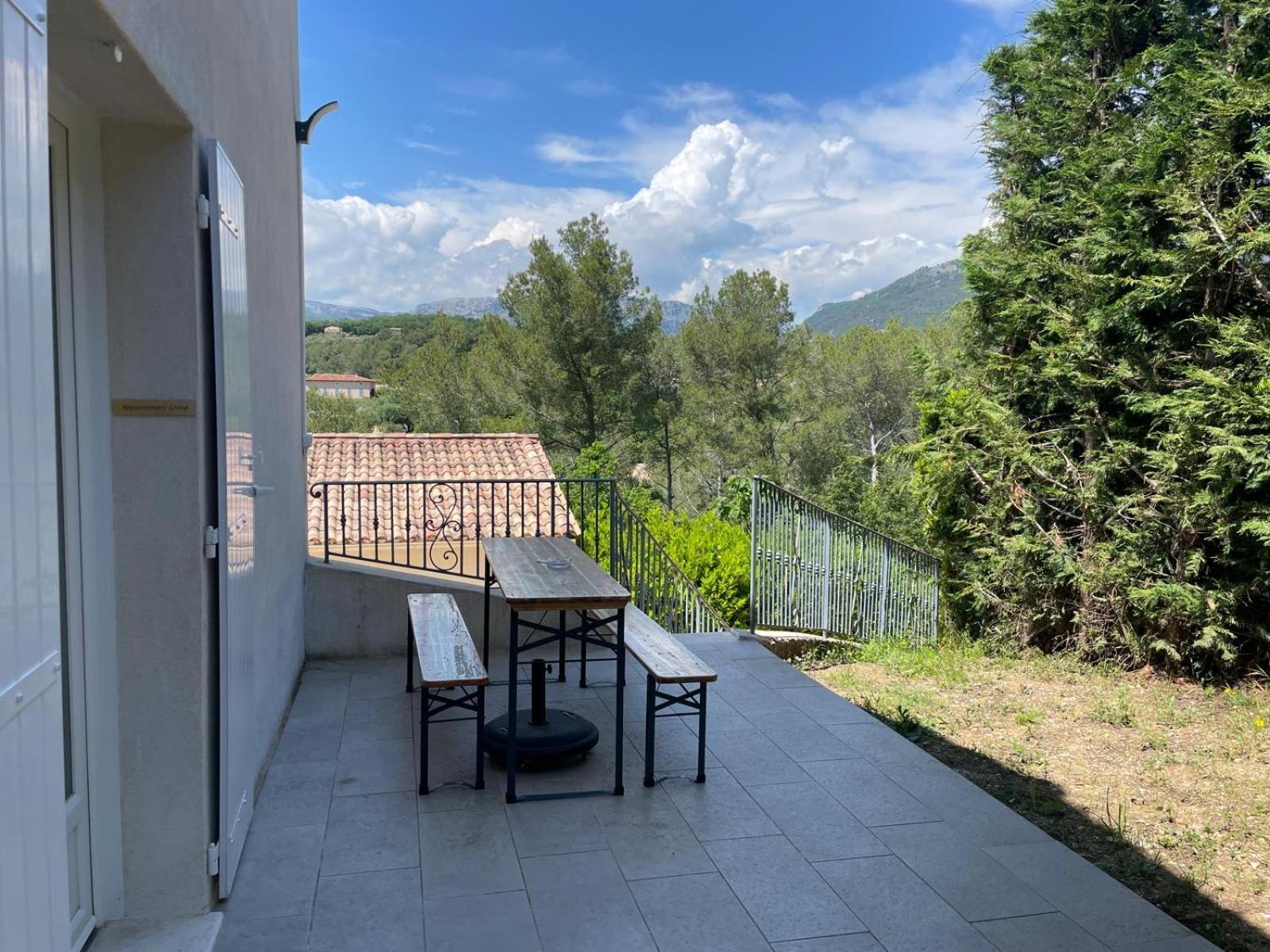 Appartement Villa D'Aurore Le Rouret Esterno foto